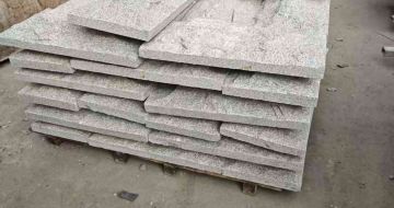 新乡芝麻白蘑菇石，自然面