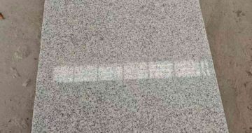 新乡芝麻白光面毛板