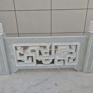 新乡芝麻白河道栏杆 桥栏杆
