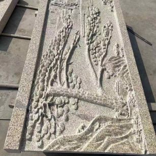 新乡黄金麻别墅雕刻版 别墅私人定制