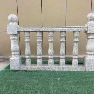 新乡芝麻白阳台栏杆 花岗岩栏杆