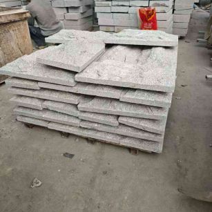 新乡芝麻白蘑菇石，自然面