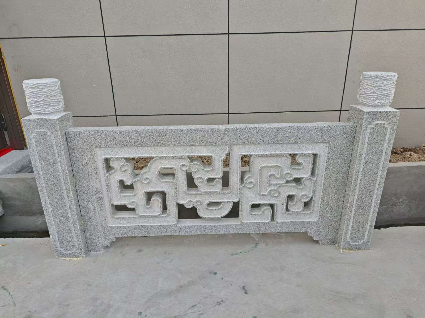 新乡芝麻白河道栏杆 桥栏杆